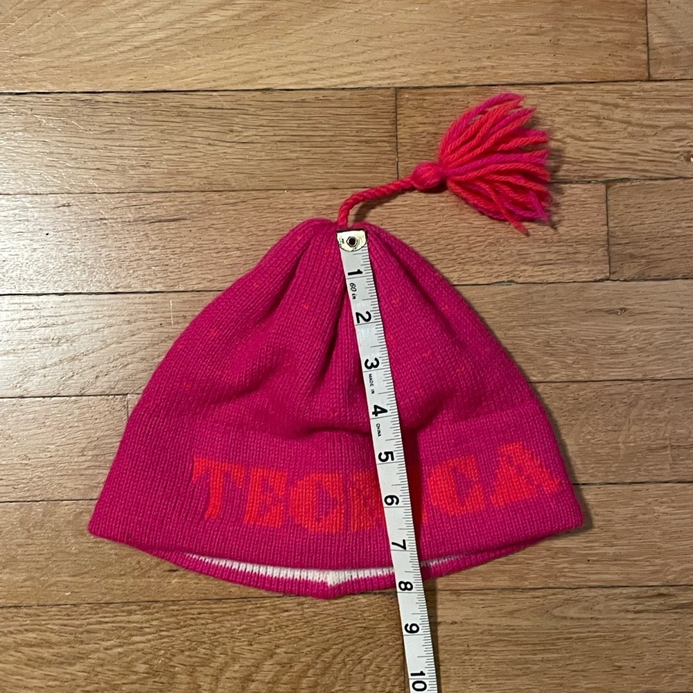 Vintage Tecnica Wool Pink and Orange Hat O/S - Picture 8 of 8
